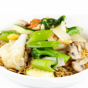 50 A. Vegetable Chow Mein